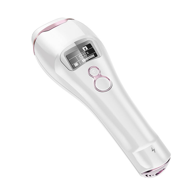 JMT-020490 Laser Hair Removal Device for Whole Body Use - ABS Material, Electric Power Supply, Rose Gold Design