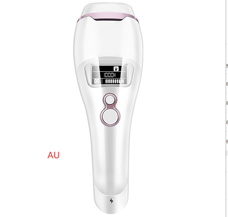 JMT-020490 Laser Hair Removal Device for Whole Body Use - ABS Material, Electric Power Supply, Rose Gold Design