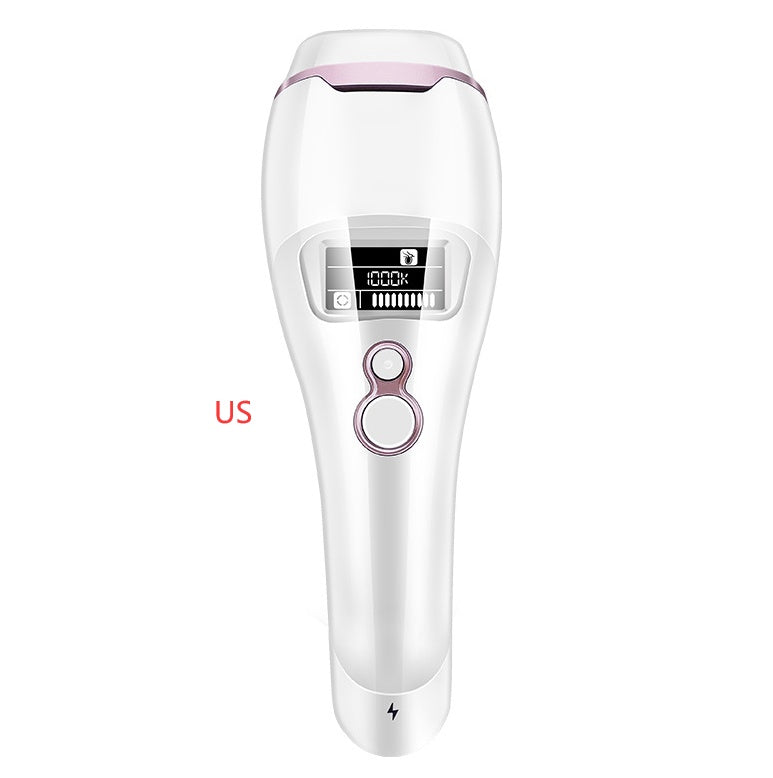 JMT-020490 Laser Hair Removal Device for Whole Body Use - ABS Material, Electric Power Supply, Rose Gold Design