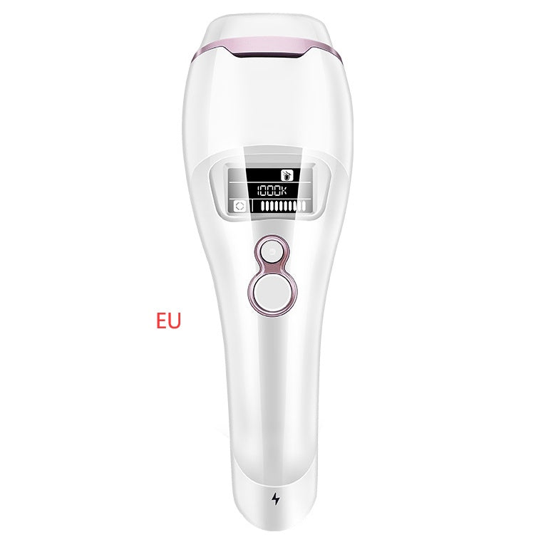JMT-020490 Laser Hair Removal Device for Whole Body Use - ABS Material, Electric Power Supply, Rose Gold Design