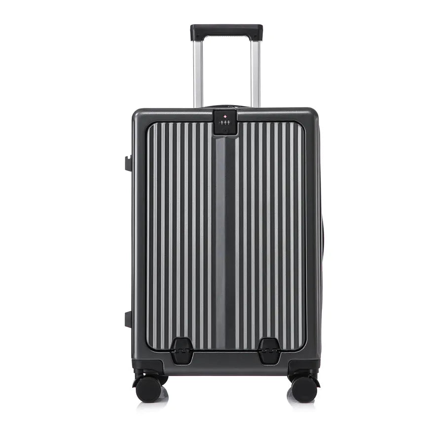 JMT-020618 Multi-Functional Durable Trolley Luggage Suitcase with Spinner Caster for Travel