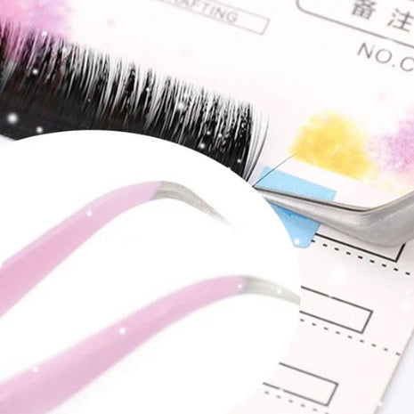 JMT-020618 Precision Stainless Steel Tweezers for Eyebrow Shaping and Eyelash Extensions