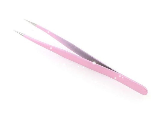 JMT-020618 Precision Stainless Steel Tweezers for Eyebrow Shaping and Eyelash Extensions