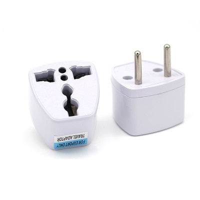 JMT-021194 Universal Multi-Country Travel Plug Adapter with 3-Hole and 2-Hole Options