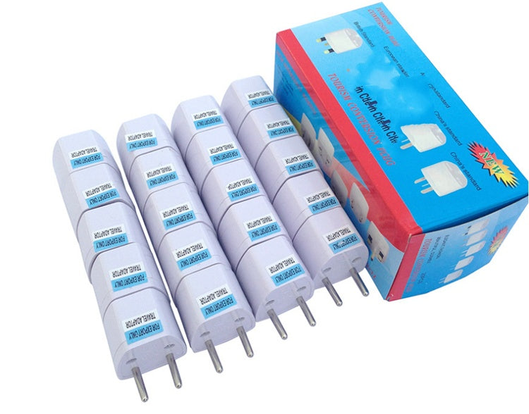 JMT-021194 Universal Multi-Country Travel Plug Adapter with 3-Hole and 2-Hole Options