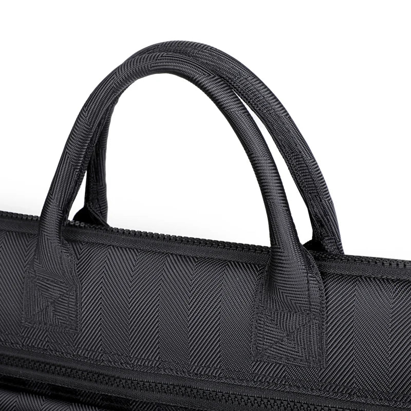 JMT-021322 Casual Oxford Briefcase for 14 Inch Laptop - Multifunctional & Wear-Resistant Business Handbag with Large Capacity