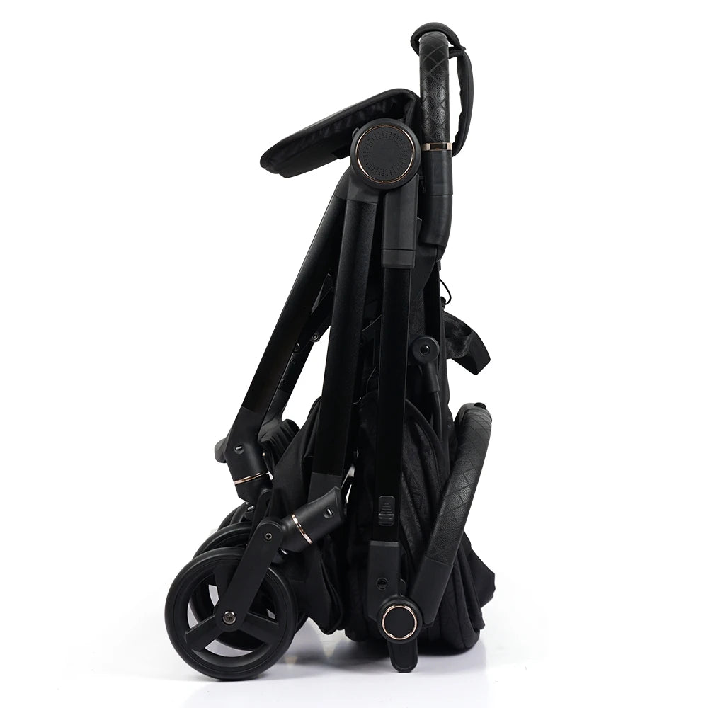 JMT-021514 3 in 1 Foldable Aluminium Frame Baby Stroller with Two-Way Seat for Newborns, Lightweight Travel Carriage