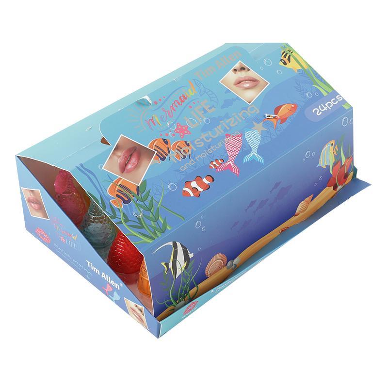 JMT-021770 Fishtail Mermaid Travel Size Lip Balm for Daily Moisturization