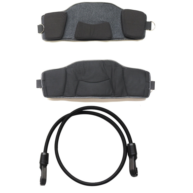 JMT-021898 Neck Hammock for Relaxation and Pain Relief - Soft Polyester and Leather Design with Memory Foam Support