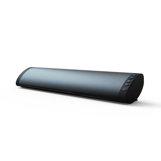 JMT-022154 Wall-Mounted Wireless Bluetooth Speaker with USB and 3.5mm Connectivity, Dual 5W Output, Built-in Radio and Voice Prompt Function