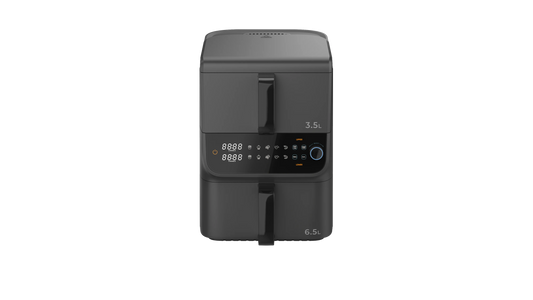 JMT-022410 10L Dual Core Air Fryer with Digital Control, Oil-Free Cooking for Home Use