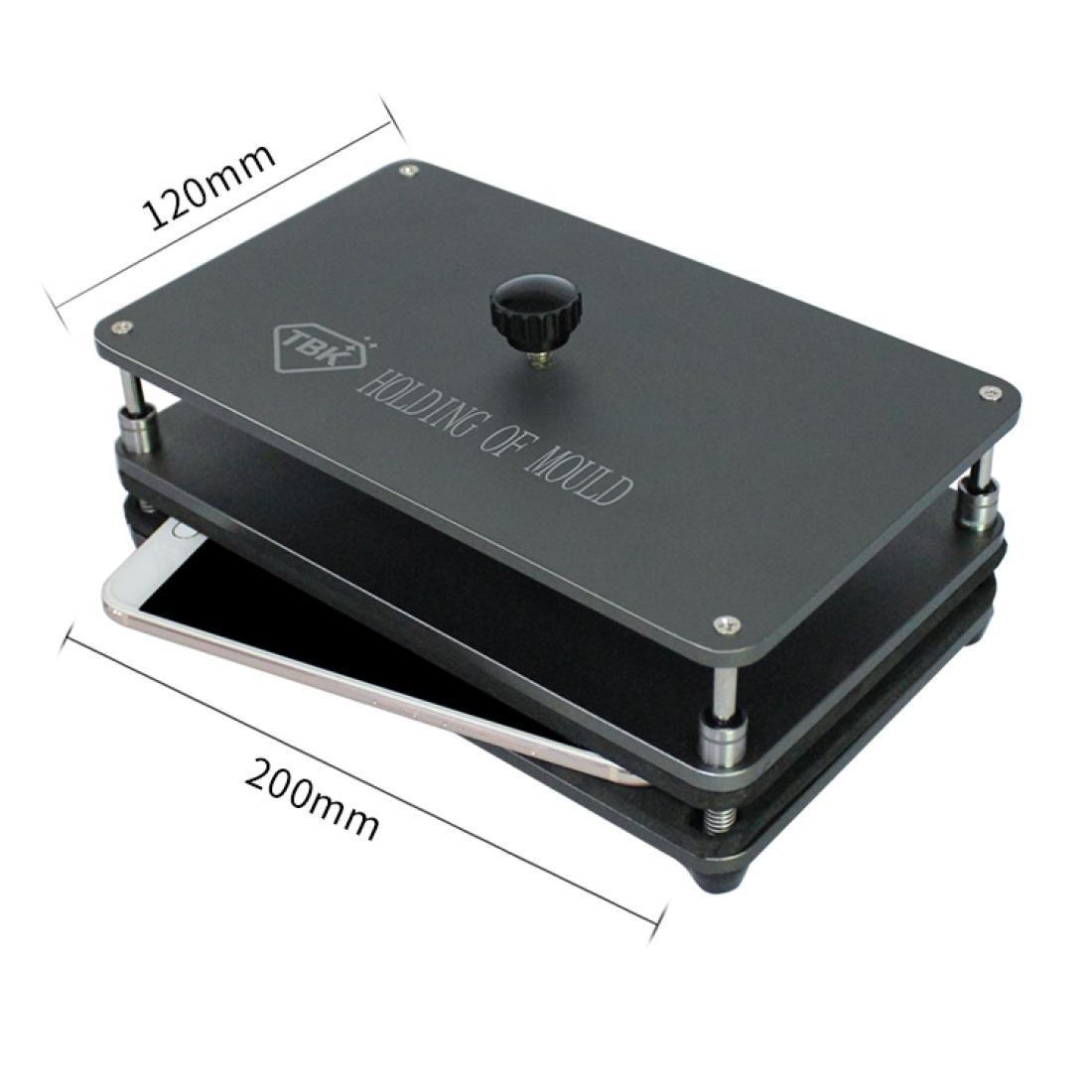 JMT-022474 Universal Pressure Mold Frame for Dispensing and Laminating Applications, ABS Material, SPT0225 Model, Dimensions 200x120x73mm