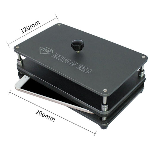 JMT-022474 Universal Pressure Mold Frame for Dispensing and Laminating Applications, ABS Material, SPT0225 Model, Dimensions 200x120x73mm