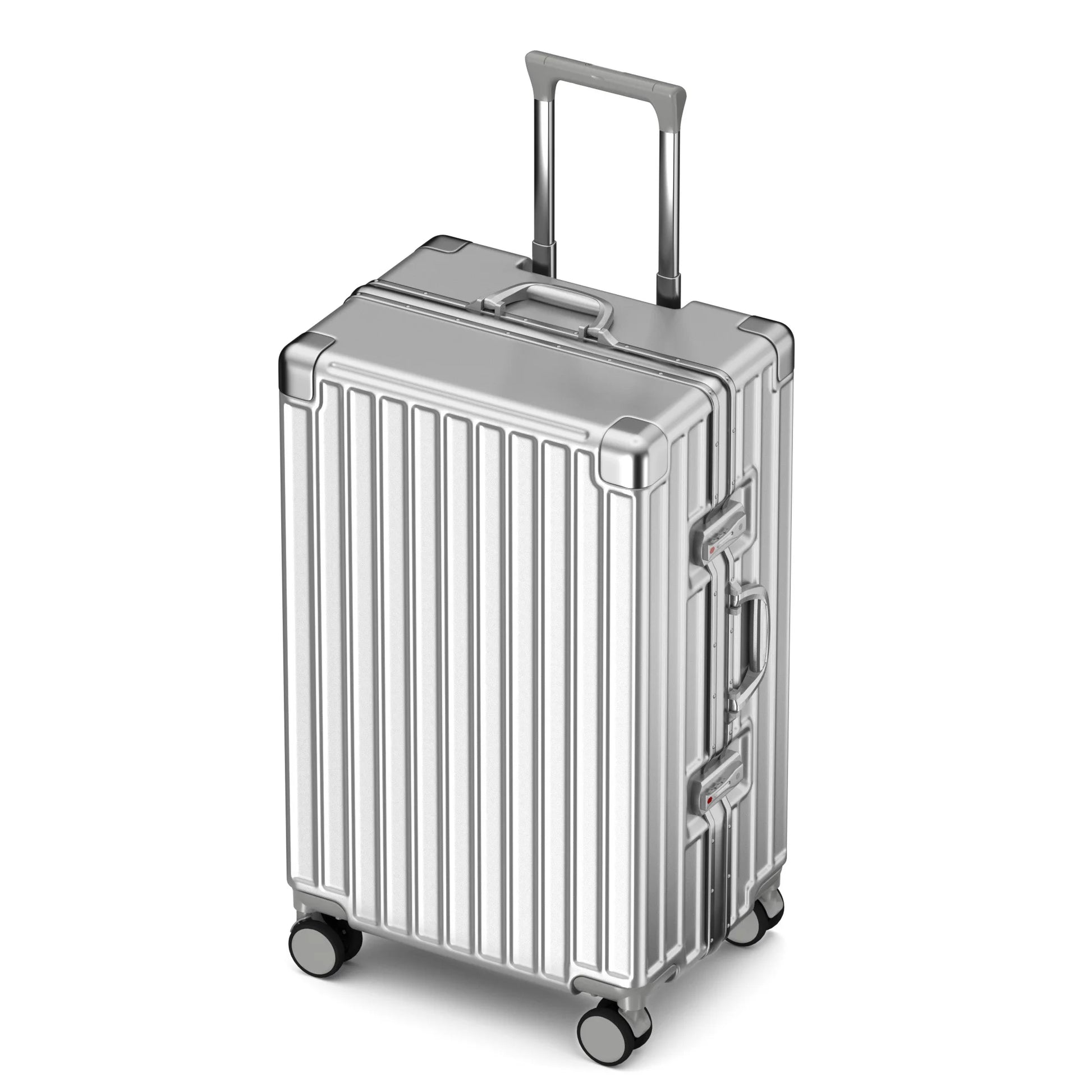 JMT-022538 Carry-On PC Trolley Bag Set with Aluminium Frame - 3-Piece Travel Luggage Suitcase Collection