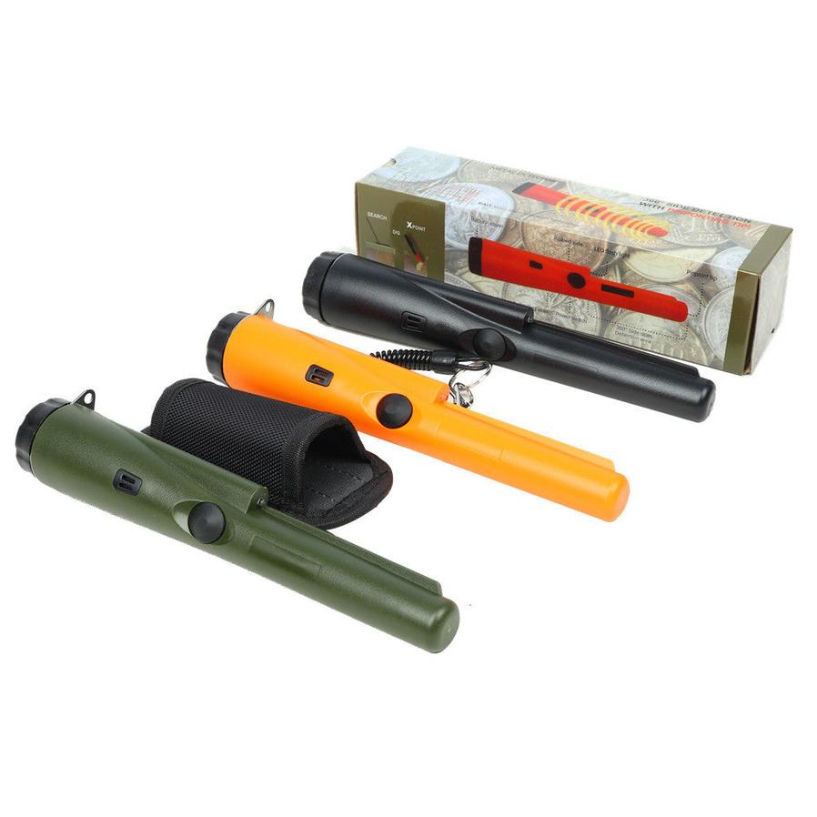 JMT-022538 Handheld Metal Detector with Positioning Rod for Accurate Detection