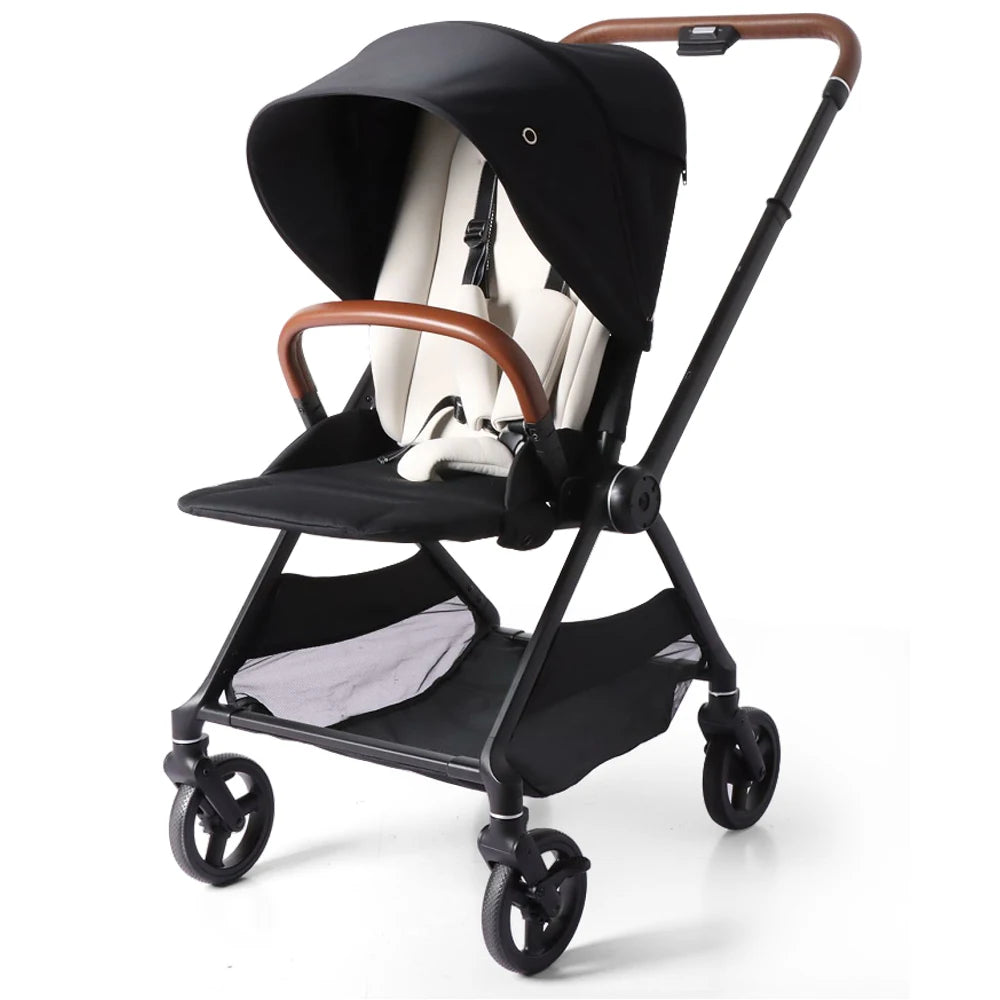 JMT-022666 Lightweight Two-Way Folding Stroller with Aluminium Frame for Infants and Toddlers