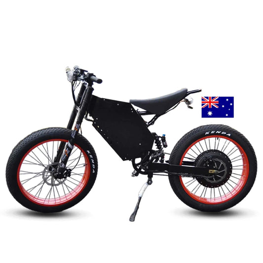 JMT-022730 12.5KW Electric Dirt Bike - 74V 55AH Mountain Bike with Powerful Performance and Speed , Top Speed 27.9 mph