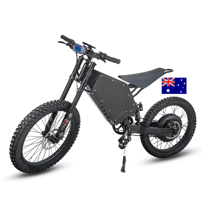 JMT-022730 12.5KW Electric Dirt Bike - 74V 55AH Mountain Bike with Powerful Performance and Speed , Top Speed 27.9 mph