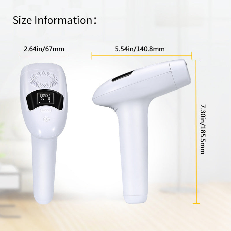 JMT-023050 IPL Laser Hair Removal Device with LCD Display and 5 Energy Levels - 990,000 Pulses