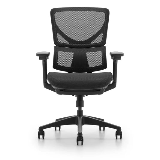 JMT-023242 Ergonomic Mid-Back Mesh Office Chair with Adjustable Backrest and Comfort Design