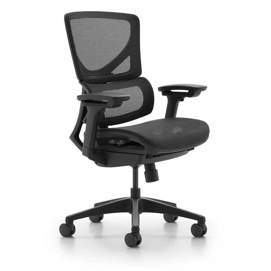 JMT-023242 Ergonomic Mid-Back Mesh Office Chair with Adjustable Backrest and Comfort Design