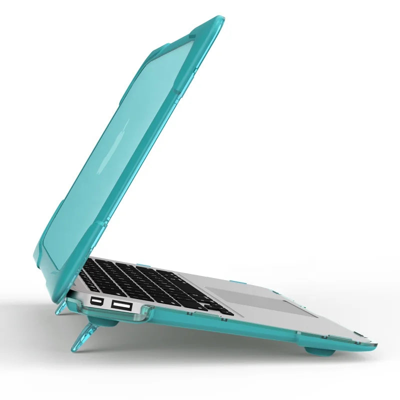 JMT-023626 Shockproof TPU & PC Foldable Protective Case for MacBook Air 11 Inch (Models A1465, A1370)