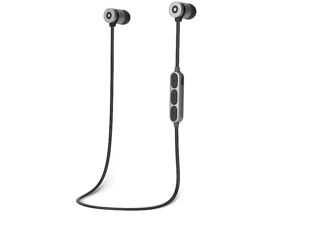 JMT-024138 Wireless Bluetooth Neck-Mounted Sports Headset with Power Display and Call Function