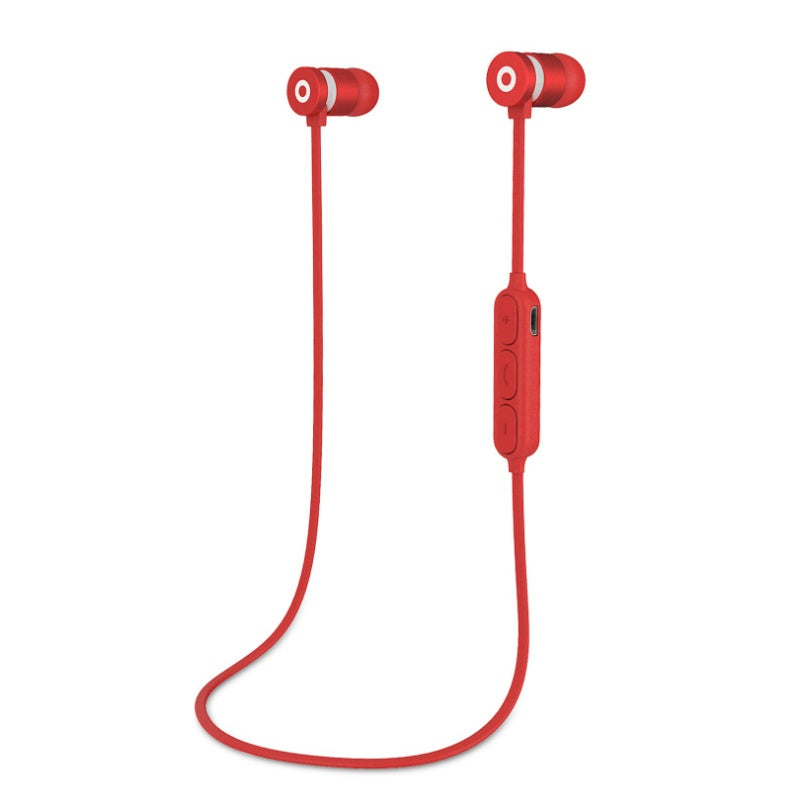 JMT-024138 Wireless Bluetooth Neck-Mounted Sports Headset with Power Display and Call Function