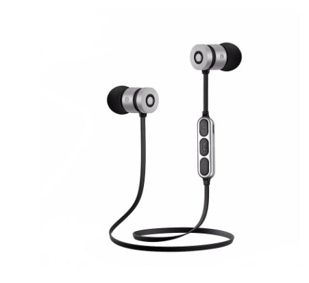 JMT-024138 Wireless Bluetooth Neck-Mounted Sports Headset with Power Display and Call Function