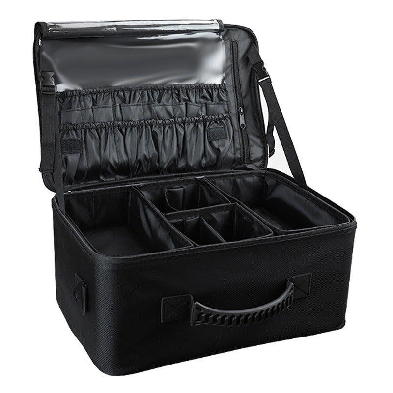 JMT-024330 Professional Outdoor Makeup Storage Bag in Wear-Resistant Oxford Cloth
