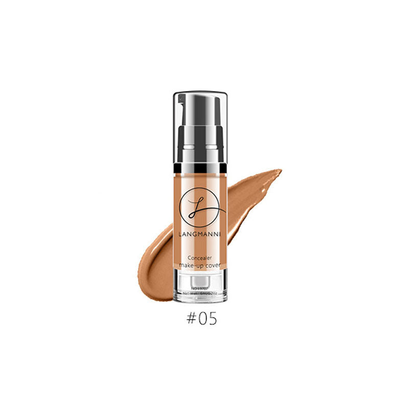 JMT-024394 Waterproof Creamy Liquid Foundation Concealer - 6ml Translucent Skin Moisturizer