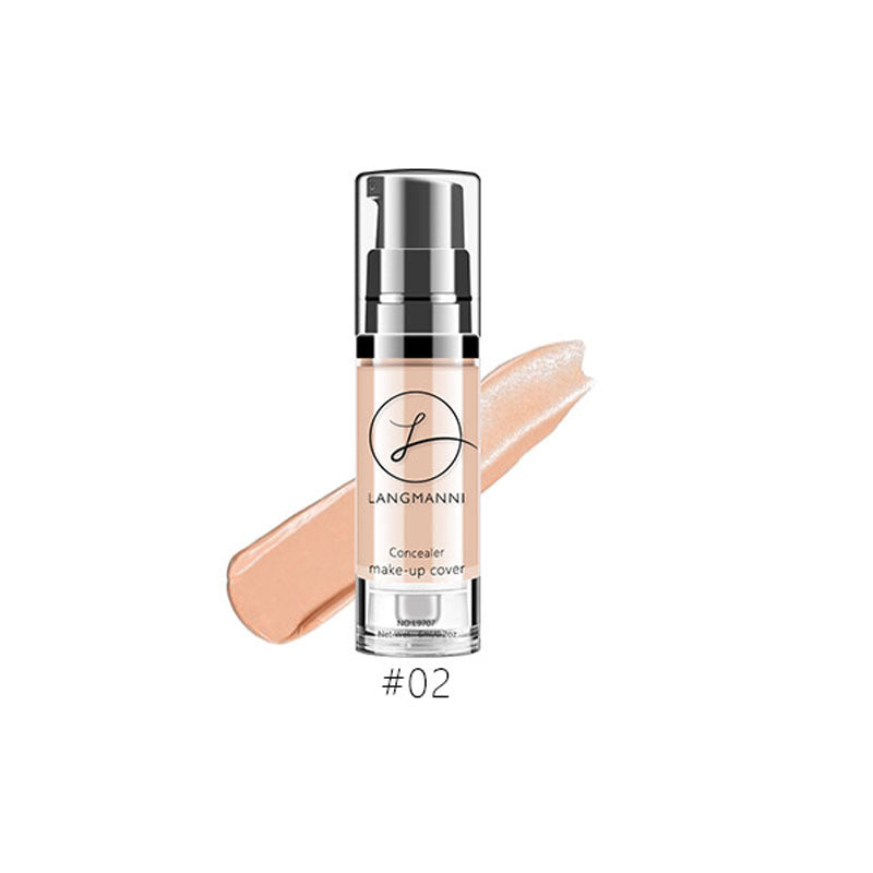 JMT-024394 Waterproof Creamy Liquid Foundation Concealer - 6ml Translucent Skin Moisturizer