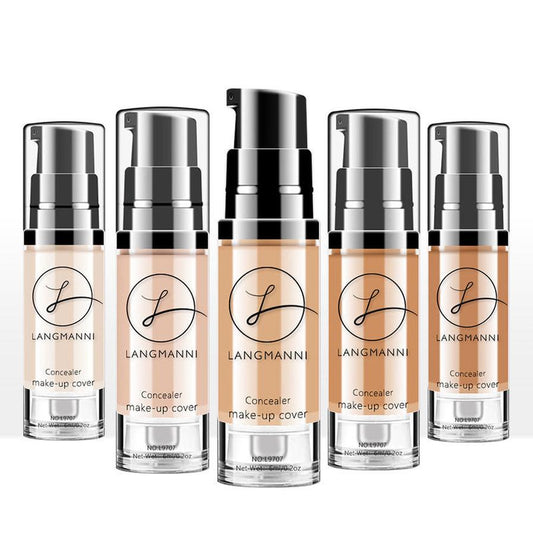 JMT-024394 Waterproof Creamy Liquid Foundation Concealer - 6ml Translucent Skin Moisturizer