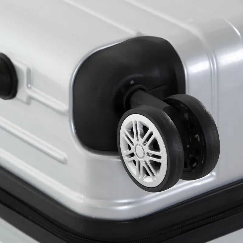 JMT-024842 4-Wheel ABS+PC Trolley Luggage Sets for Travel - Durable and Lightweight Suitcases