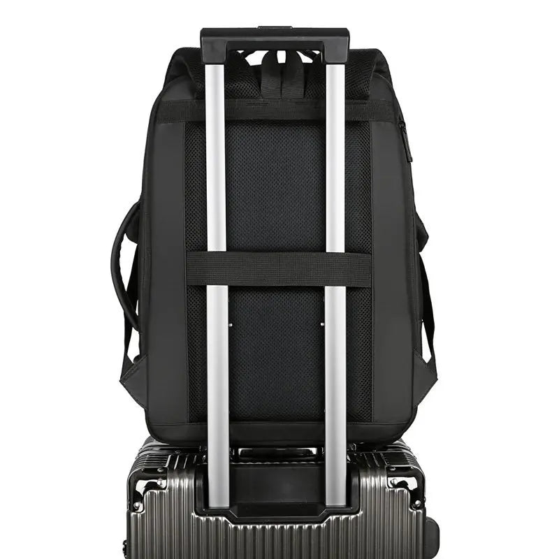 JMT-024970 Multi-Functional Waterproof Laptop Backpack with USB Charging Port for Business and Travel