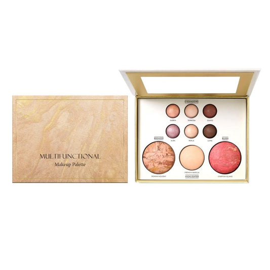 JMT-025226 Gilded Makeup Tray with Mineral Oil, Mica, and Silica - 1 Piece