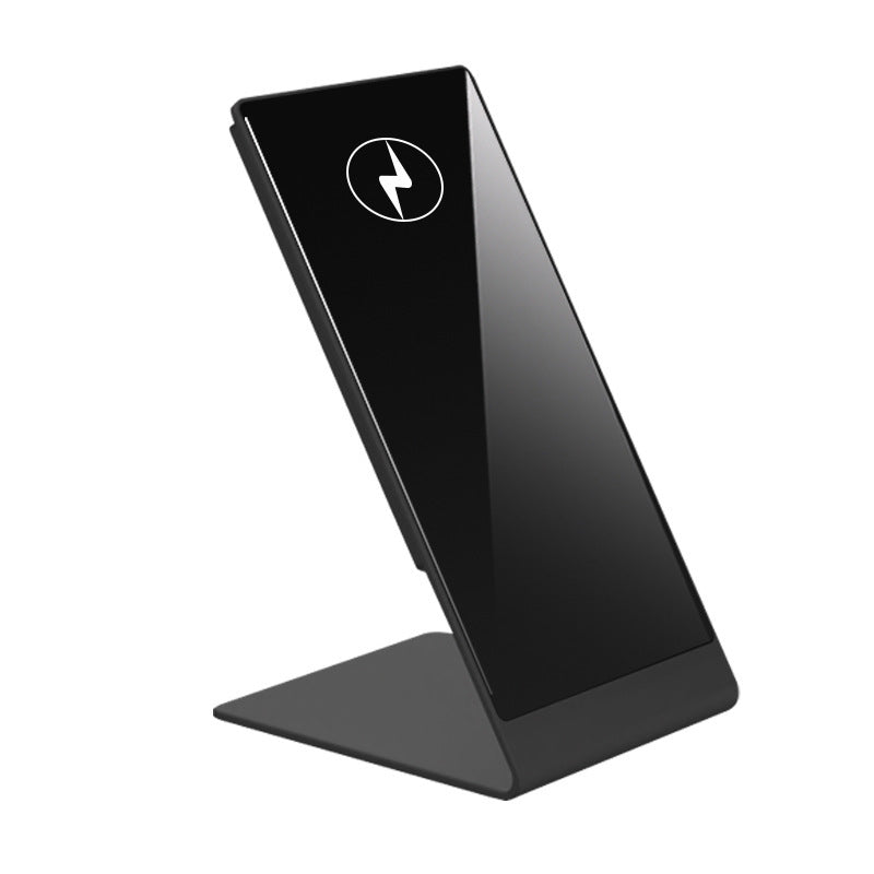 JMT-025290 Desktop Magnetic Wireless Charging Stand for Compatible iPhone Models – Black and Silver Options