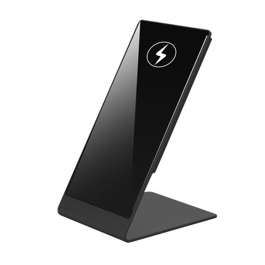 JMT-025290 Desktop Magnetic Wireless Charging Stand for Compatible iPhone Models – Black and Silver Options