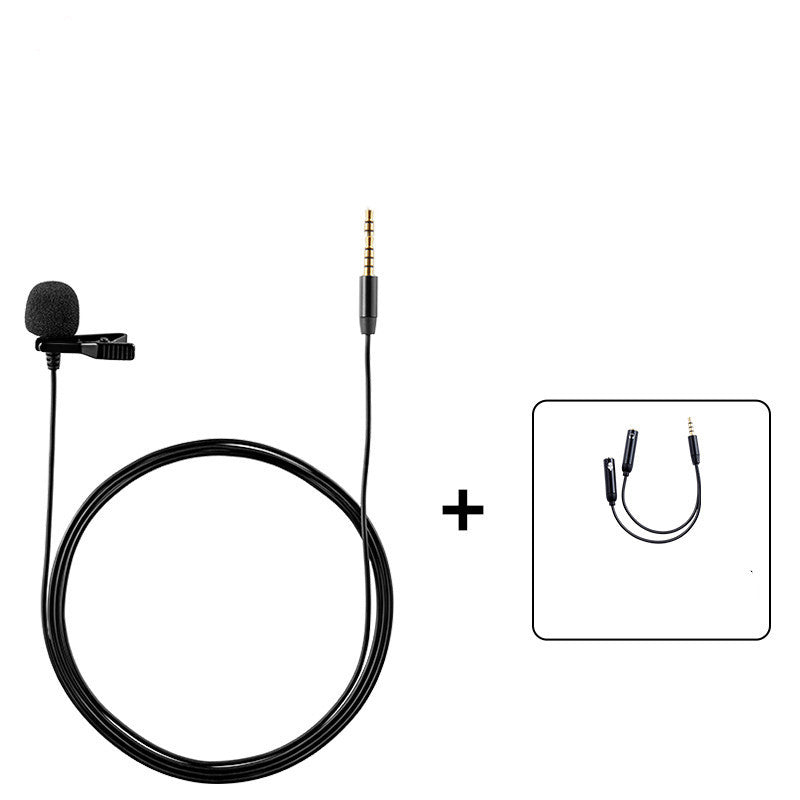 JMT-025290 Lavalier Wireless Microphone for Clear Audio Recording - Omni-Directional Microphone with Wireless Connectivity
