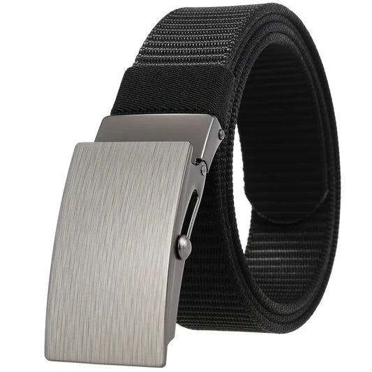 JMT-025866 Nylon Braided Slide Belt for Men - Adjustable, Stylish & Durable Design