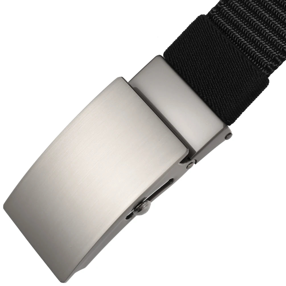 JMT-025866 Nylon Braided Slide Belt for Men - Adjustable, Stylish & Durable Design