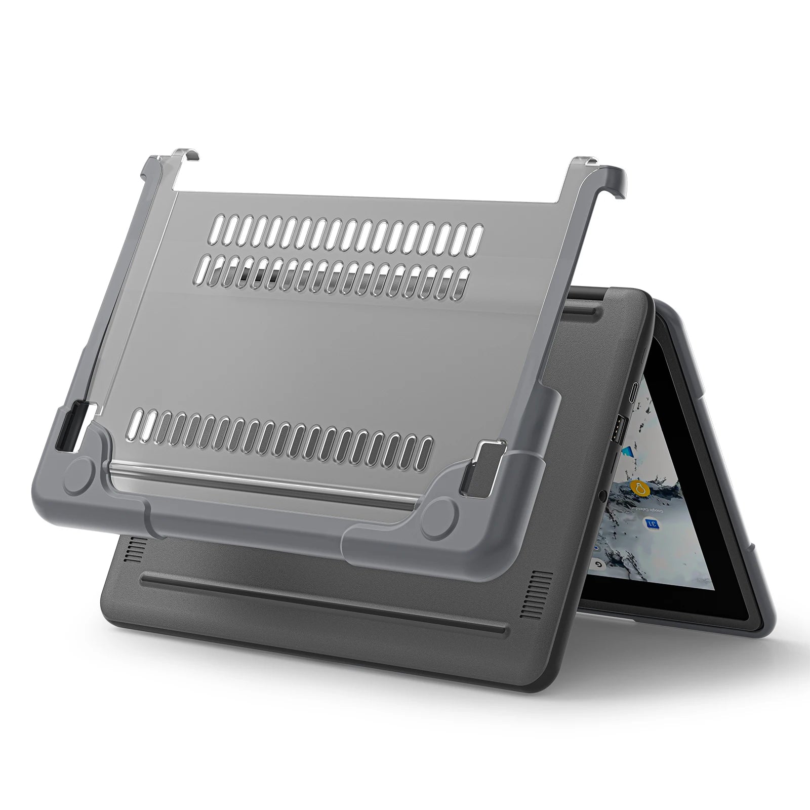 JMT-025930 Gray Protective Case for 11" Dell Chromebook 3110/3100 for K-12 Students