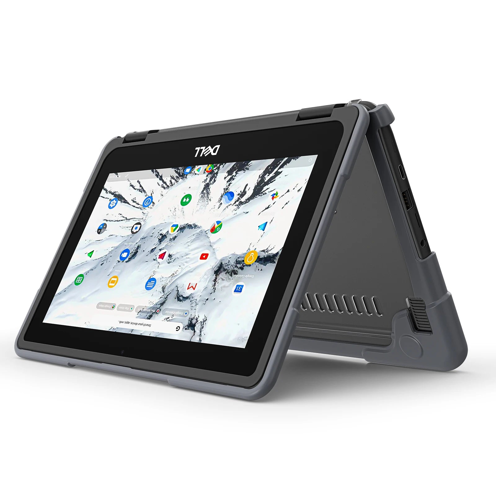 JMT-025930 Gray Protective Case for 11" Dell Chromebook 3110/3100 for K-12 Students