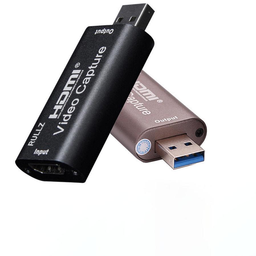 JMT-026122 HDMI Video Capture Card for 4K Input and 1080P Output, USB 3.0 Compatible with Windows, Linux, Android, and MacOS