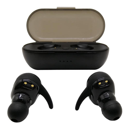 JMT-026250 Y30 TWS Bluetooth Headset with True Stereo Sound, IPX5 Waterproof, Long Battery Life, and Comfort-Fit Design