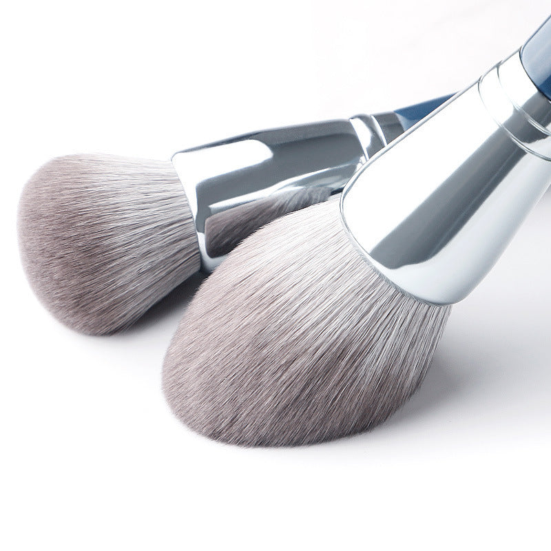 JMT-026378 11-Piece Quick-Drying Bionic Fiber Makeup Brush Set with Wooden Handles