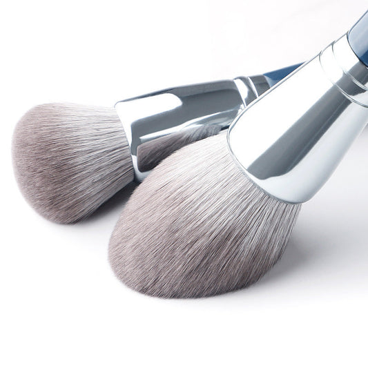 JMT-026378 11-Piece Quick-Drying Bionic Fiber Makeup Brush Set with Wooden Handles