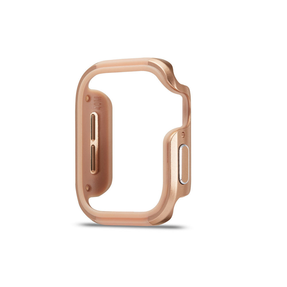 JMT-026442 Aluminum Alloy Protective Case for 38mm to 44mm Smartwatches in Multiple Colors