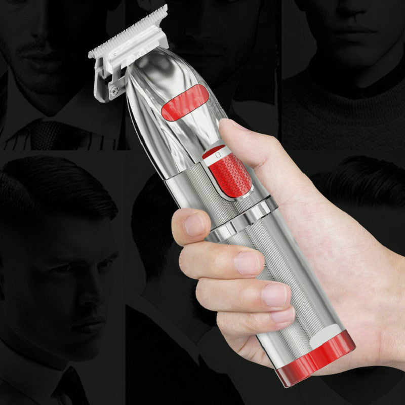 JMT-026506 Rechargeable Electric Hair Clipper for Professional Use - M6 Model, Ideal for Bald Head Styling and Engraving