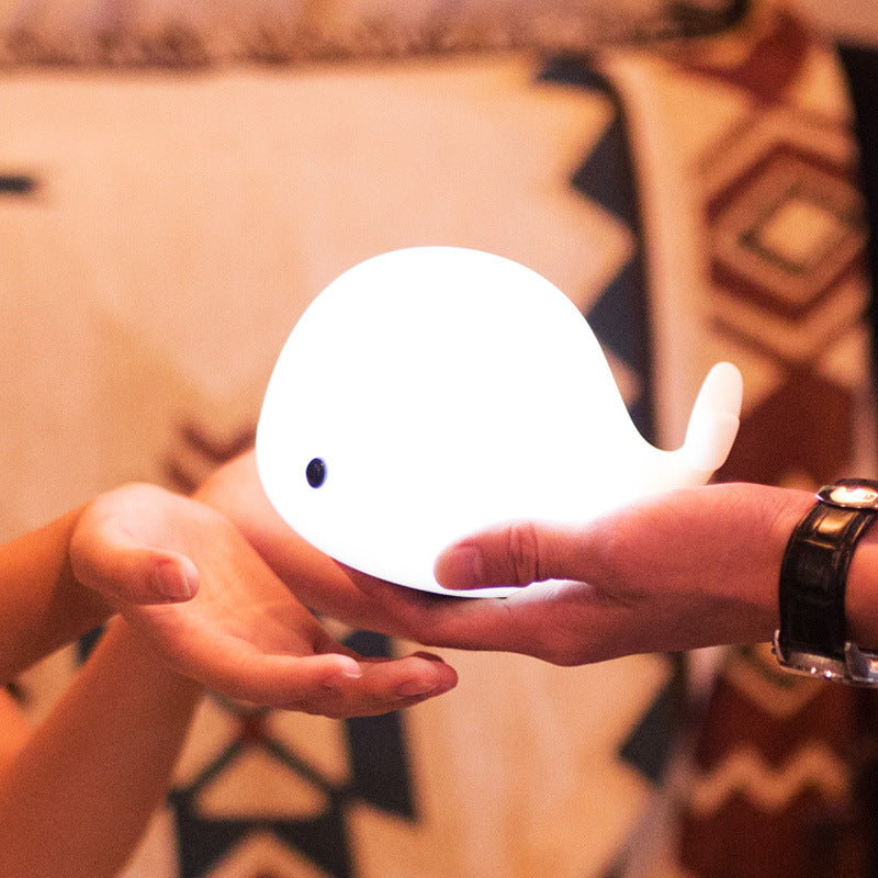 JMT-026762 USB Rechargeable Silicone Night Light with Adjustable Brightness